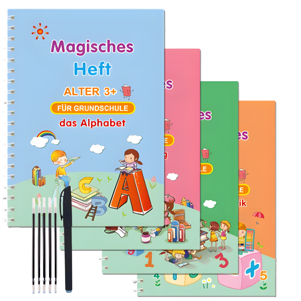 Kleinklug® 4-in-1 Magic Lernset