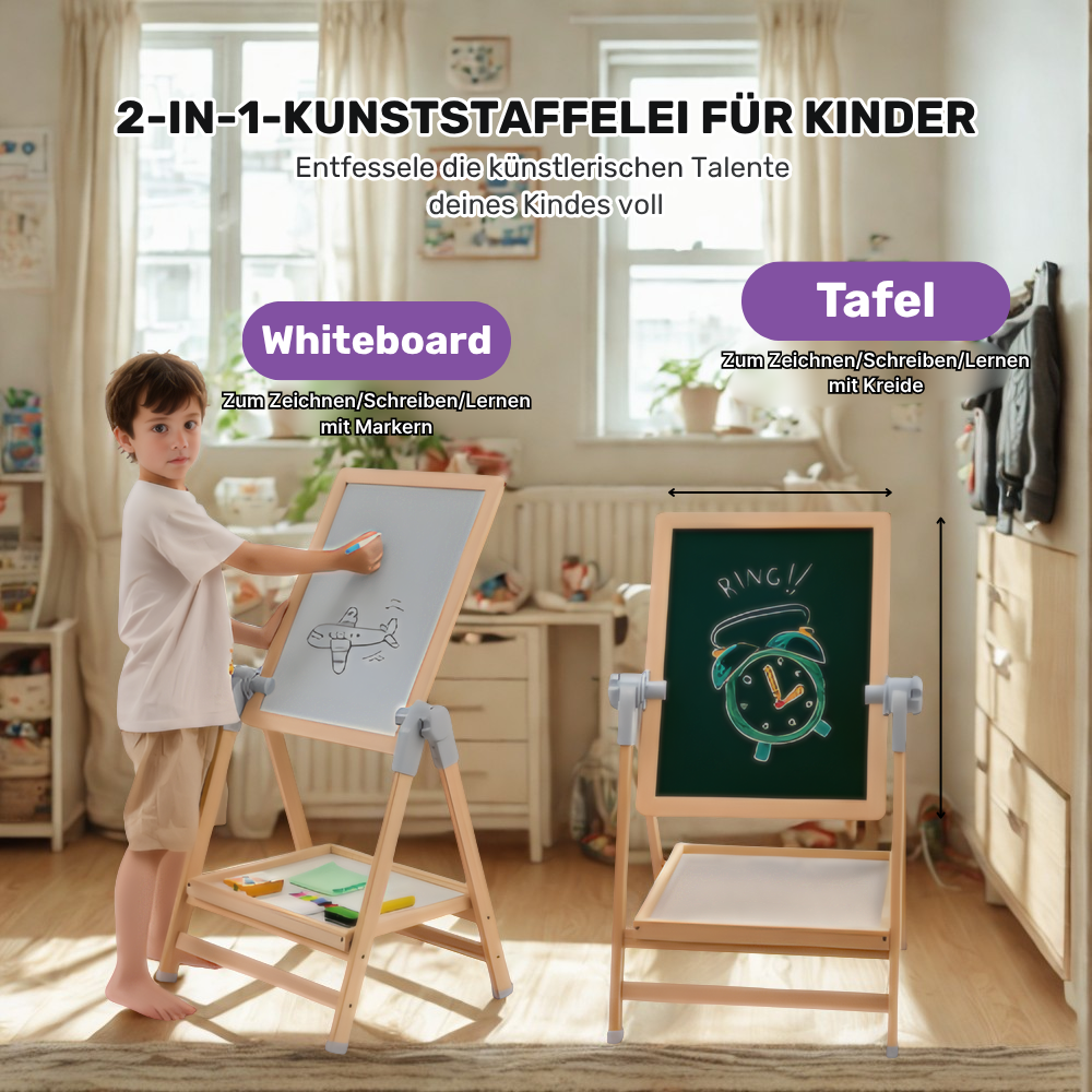 Kleinklug® Magnetisches Zeichenbrett