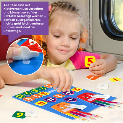 Kleinklug® Mathe Filzbrett