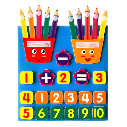 Kleinklug® Mathe Filzbrett